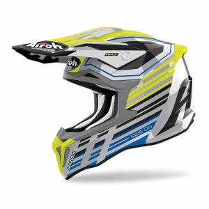 Airoh Strycker Shaded Yellow Gloss Helmet