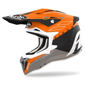 Airoh Strycker Skin Orange Matt Motocross Helmet