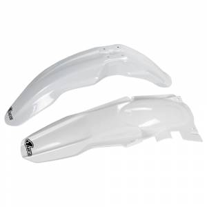 UFO Fender Kit RMZ 450 (White)