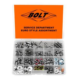Bolt MC Hardware® SVCEURO - Euro Style Bolt Kit