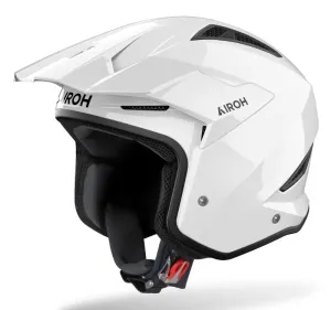 Airoh TRR2 Color White Gloss Trials Helmet