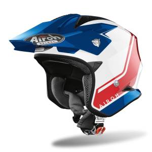 Airoh TRR S Keen Blue Red Gloss Helmet