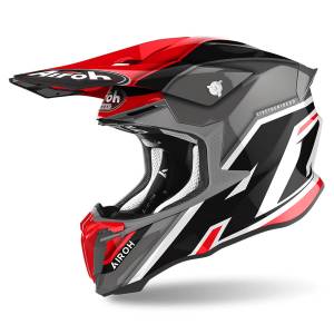 Airoh Twist 2.0 Shaken Red Gloss Helmet