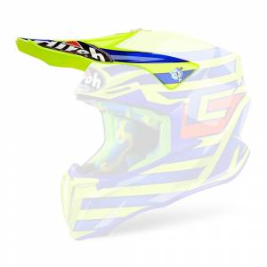 Airoh Twist Cairoli Qatar Yellow Replacement Peak