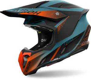 Airoh Twist 3 Shard Orange Matt Helmet