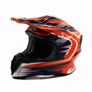 Twist Mix Orange Gloss Helmet