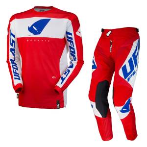 ufo motocross racekit kit combo genesis red blue mx23