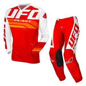 ufo motocross racekit kit combo horizon red mx23