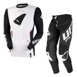 ufo motocross racekit kit combo Tainite Black white mx23