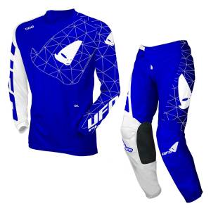 ufo motocross racekit kit combo Tecno blue mx23