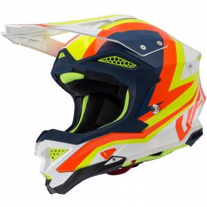 UFO Diamond White Blue Yellow Neon Red Motocross Helmet