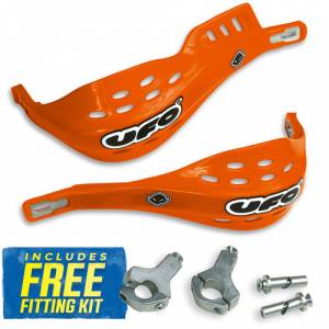 UFO Jumpy Handguards - KTM Orange