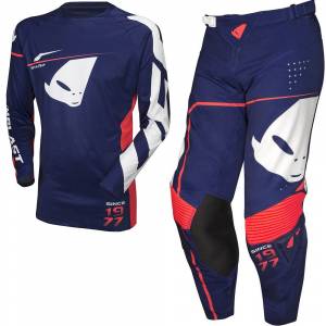 UFO Slim Sharp Blue Motocross Kit Combo