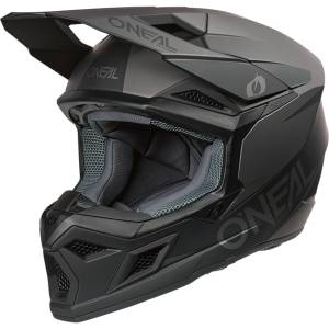 O'Neal 3SRS Youth MX Helmet - Solid Black