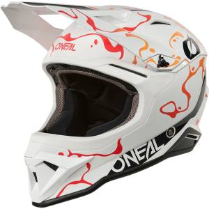 O'Neal 1SRS Splash MX Helmet - White/Orange