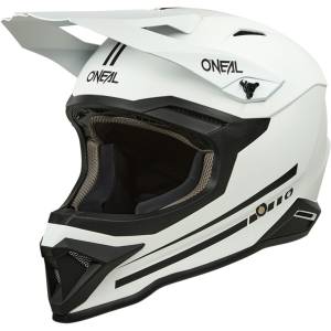 O'Neal 1SRS Solid MX Helmet - Matt White