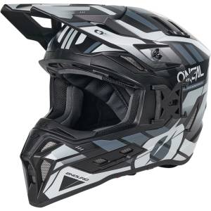 O'Neal EX-SRS DUST MX Helmet - Black Grey