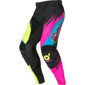 O'Neal Mayhem Reseda Black Neon Yellow Pants