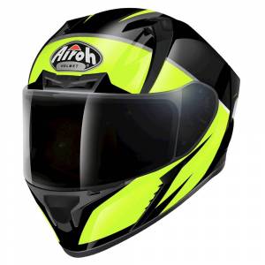 Airoh Valor Eclipse Yellow Full Face Helmet