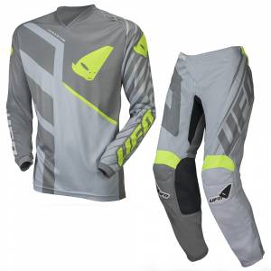 UFO Kids Vanadium Grey Motocross Kit Combo