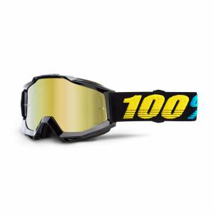 100% Accuri Virgo Gold Mirror Lens Motocross Goggles