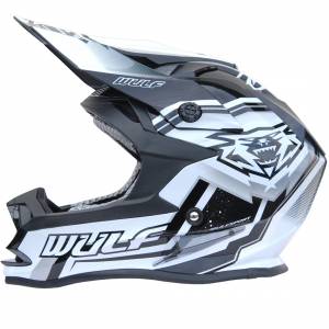 Wulfsport Kids Vantage Black Motocross Helmet