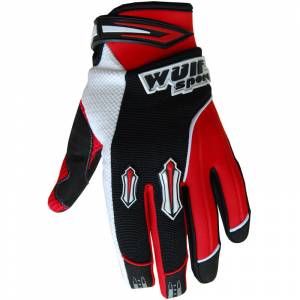 Wulfsport Kids Stratos Cub Red Motocross Gloves