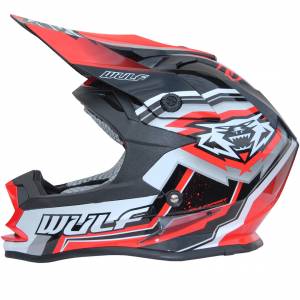 Wulfsport Kids Vantage Red Motocross Helmet