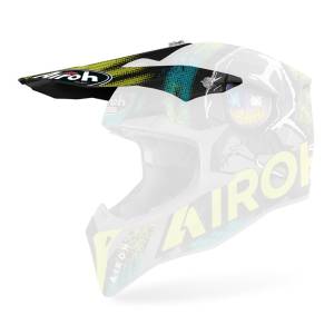 Airoh Wraap Alien Yellow Matt Replacement Peak