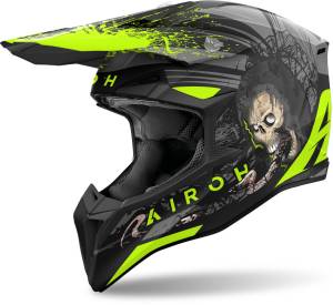 Wraap Darkness Matt MX Helmet
