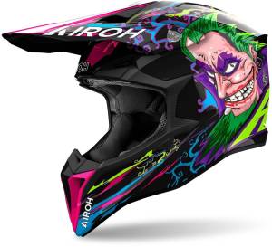 Wraap Music Gloss Airoh Motocross Helmet