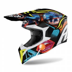 Airoh Wraap Lollipop Gloss Motocross Helmet
