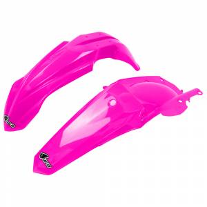 UFO Fender Kit Yamaha YZF 250 (14-18) YZF 450 (14-17) - Neon Pink