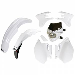 UFO Plastic Kit Yamaha WRF 250 450 White