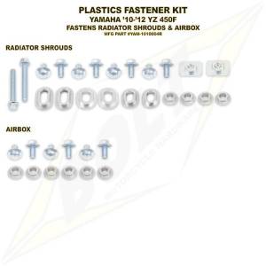 Bolt Hardware Yamaha YZ-F 450 2010-13 Plastics Fastener Kit