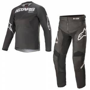 Alpinestars Kids Racer Braap Black Anthracite Motocross Kit Combo