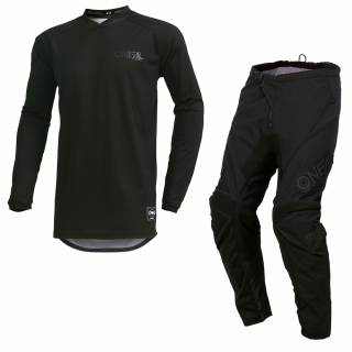 ONeal Element Classic Black Motocross Kit Combo