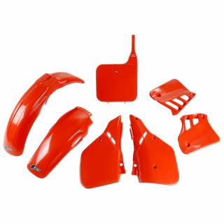 Honda Plastic Kit CR 125 (87-88) CR Orange