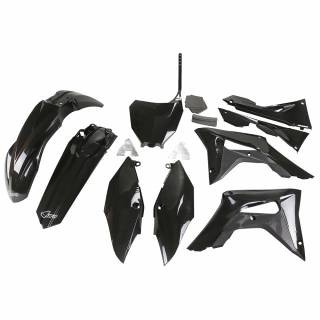 UFO Honda CRF 250R (18-21) 450R (17-20) Black Plastic Kit / Airbox Covers