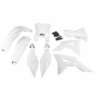 UFO Plastic Kit Honda CRF 250 450 White