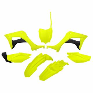UFO Honda CRF 110F (19-23) Neon Yellow Replica Plastic Kit