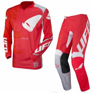 UFO Indium Red Motocross Kit Combo