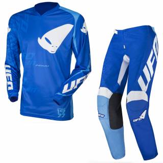 UFO Indium Blue Motocross Kit Combo