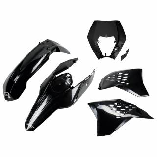 UFO KTM Plastic Kit Black
