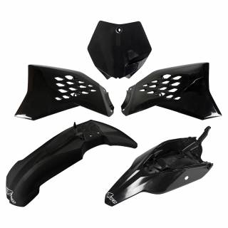 UFO KTM Plastic Kit Black