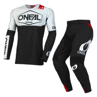 Oneal MX23 Kit Combo - Mayhem Hexx v23 Black white