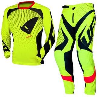 UFO Proton Neon Yellow Motocross Kit Combo