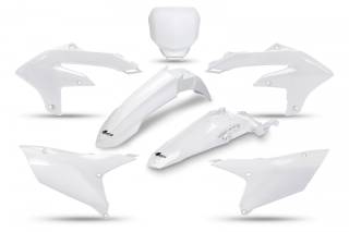 UFO Plastic Kit Yamaha YZF 250 (24-25) 450 (23-25) White