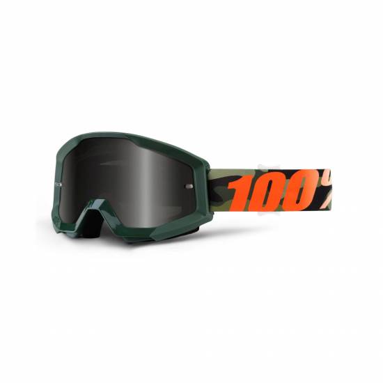 HUNTSITAN/Smoke Lens 100% Strata Sand Goggles 