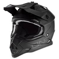 ONeal 2 Series Flat Black Motocross Helmet